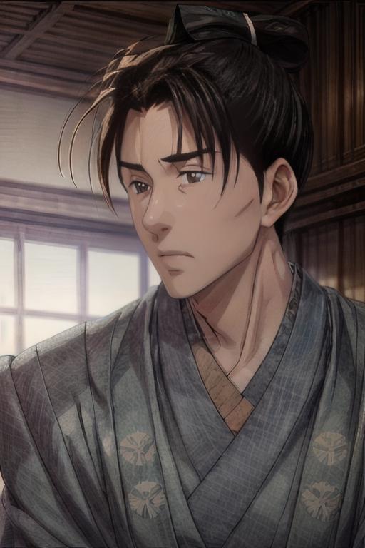 20231285-1890313386-masterpiece,((bestquality)),8k,high detailed,ultra-detailed,depth of field,wide angle,low-angle view,Anime Style,(male kimono_1.png